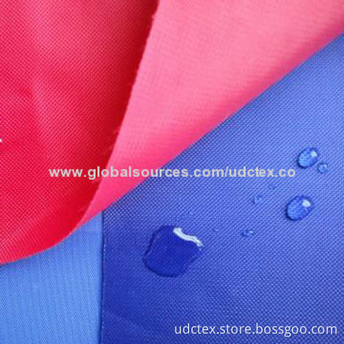 Polyester Oxford Fabric with PVC Coating
